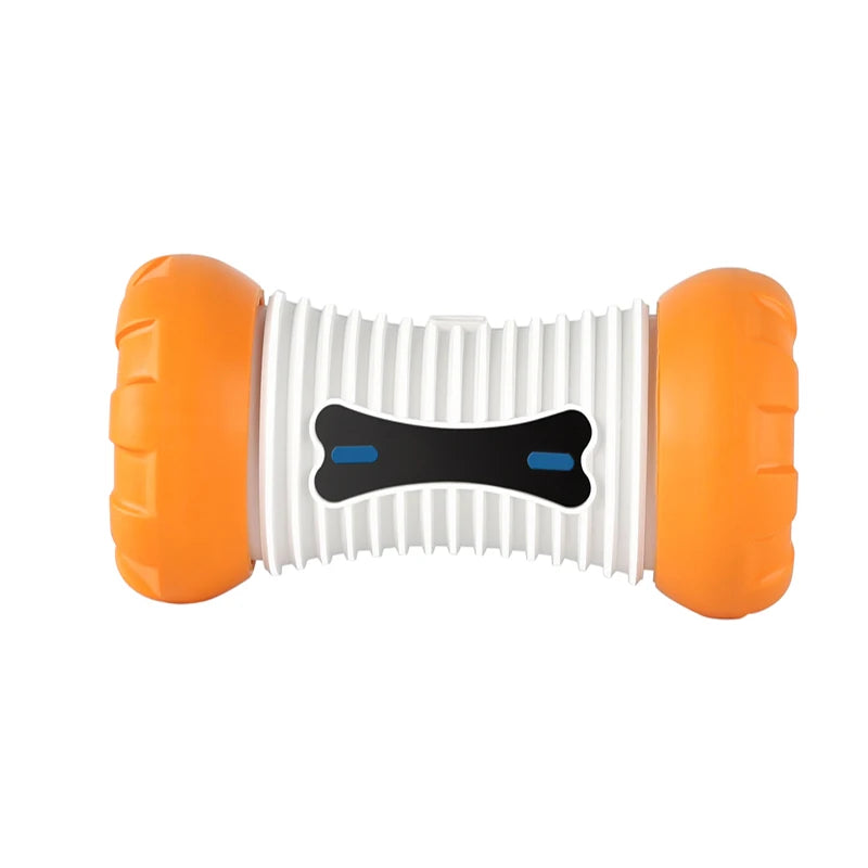 2024New Pet Smart Toy Dog fury Bone Interactive Emotions Smart Dog toy Silicone Wheels used Manual Automatic Control Through App