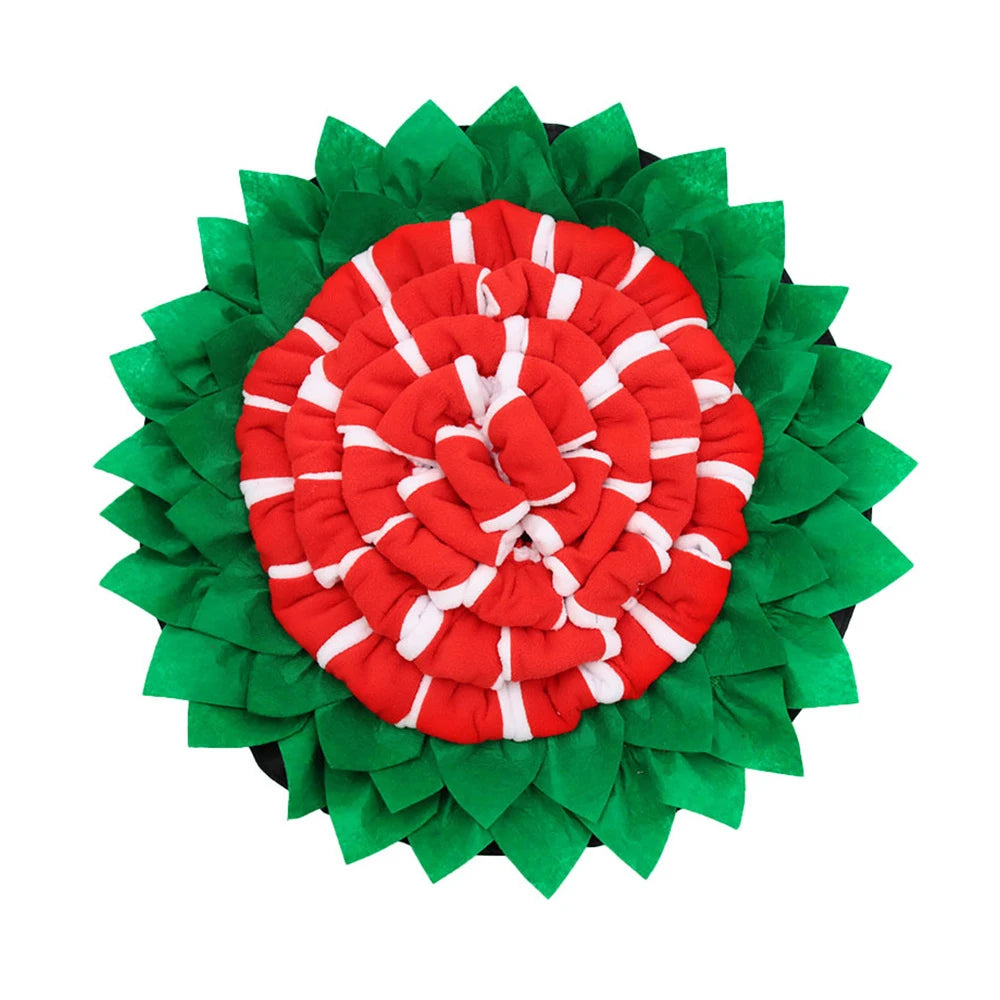 Pet Dog Snuffle Mat Pet Sniffing Anti Choking Mat Cat Dog Training Blanket Nose Work Dog Snuffle Mat Puzzle Toys Pet Leak Food