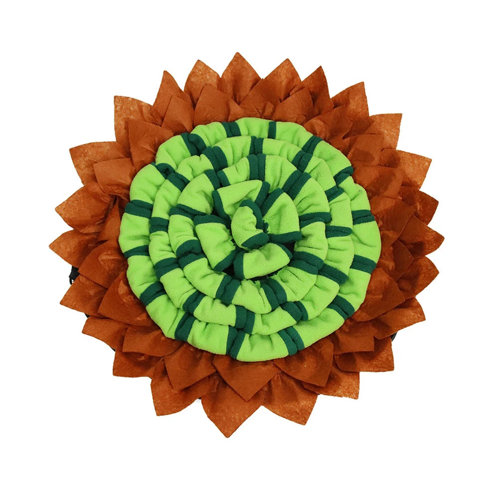 Pet Dog Snuffle Mat Pet Sniffing Anti Choking Mat Cat Dog Training Blanket Nose Work Dog Snuffle Mat Puzzle Toys Pet Leak Food