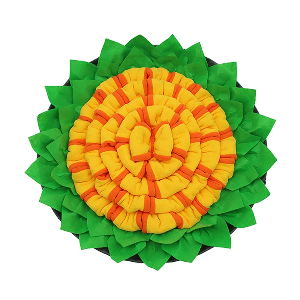 Pet Dog Snuffle Mat Pet Sniffing Anti Choking Mat Cat Dog Training Blanket Nose Work Dog Snuffle Mat Puzzle Toys Pet Leak Food