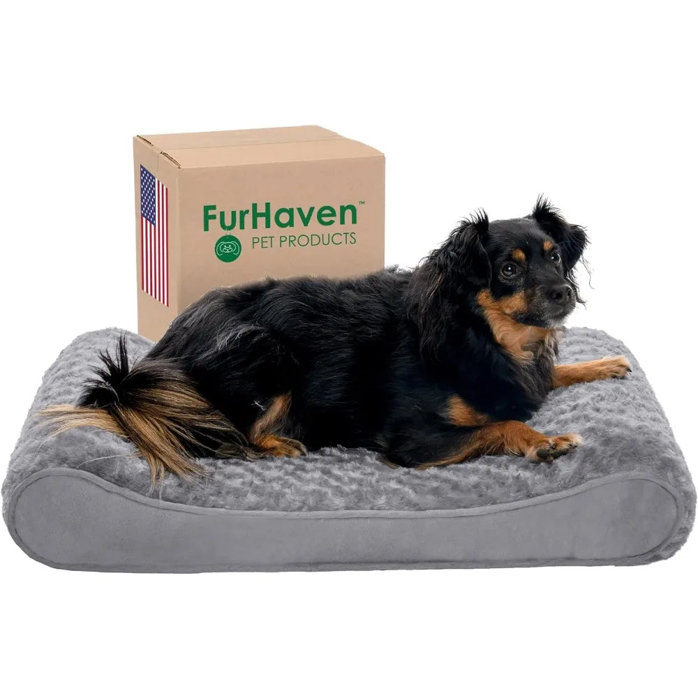 Cooling Gel Dog Bed for Large Dogs W/ Removable Washable Cover XXL Beds Cushion Supplies