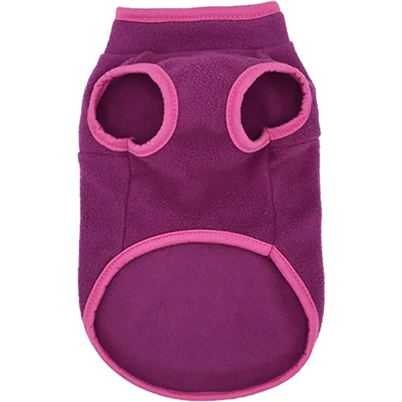 Deer Dog Warm Clothes Fleece Dog Jacket Warm Pet Winter Coat Puppy Clothes Vest Soft Doggie Clothing for Small Dogs