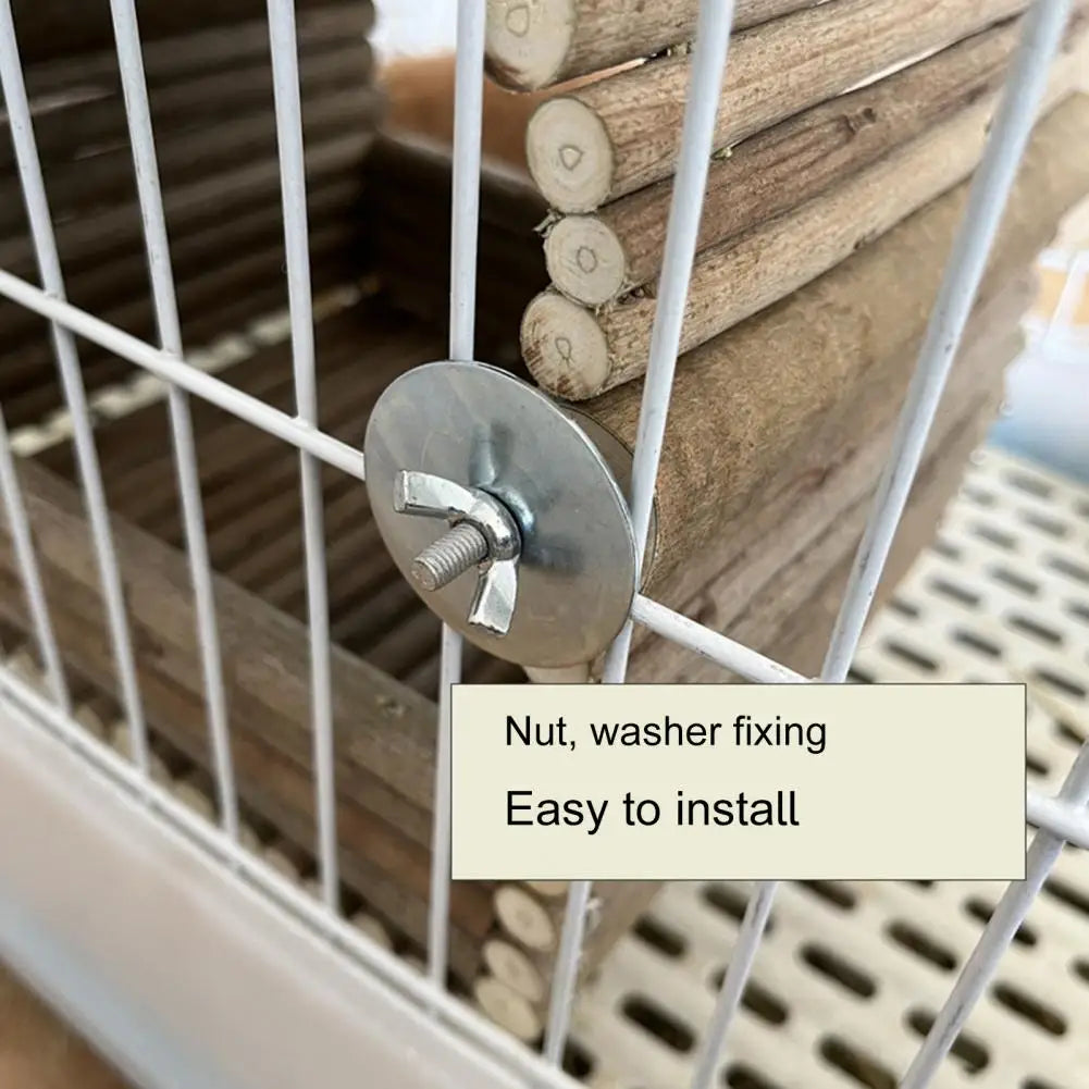 Rabbit House Teeth Grinding Natural Wood Branches Weaving Hut Chinchilla Nest Hamster Hideout Habitat Small Pet Supplies