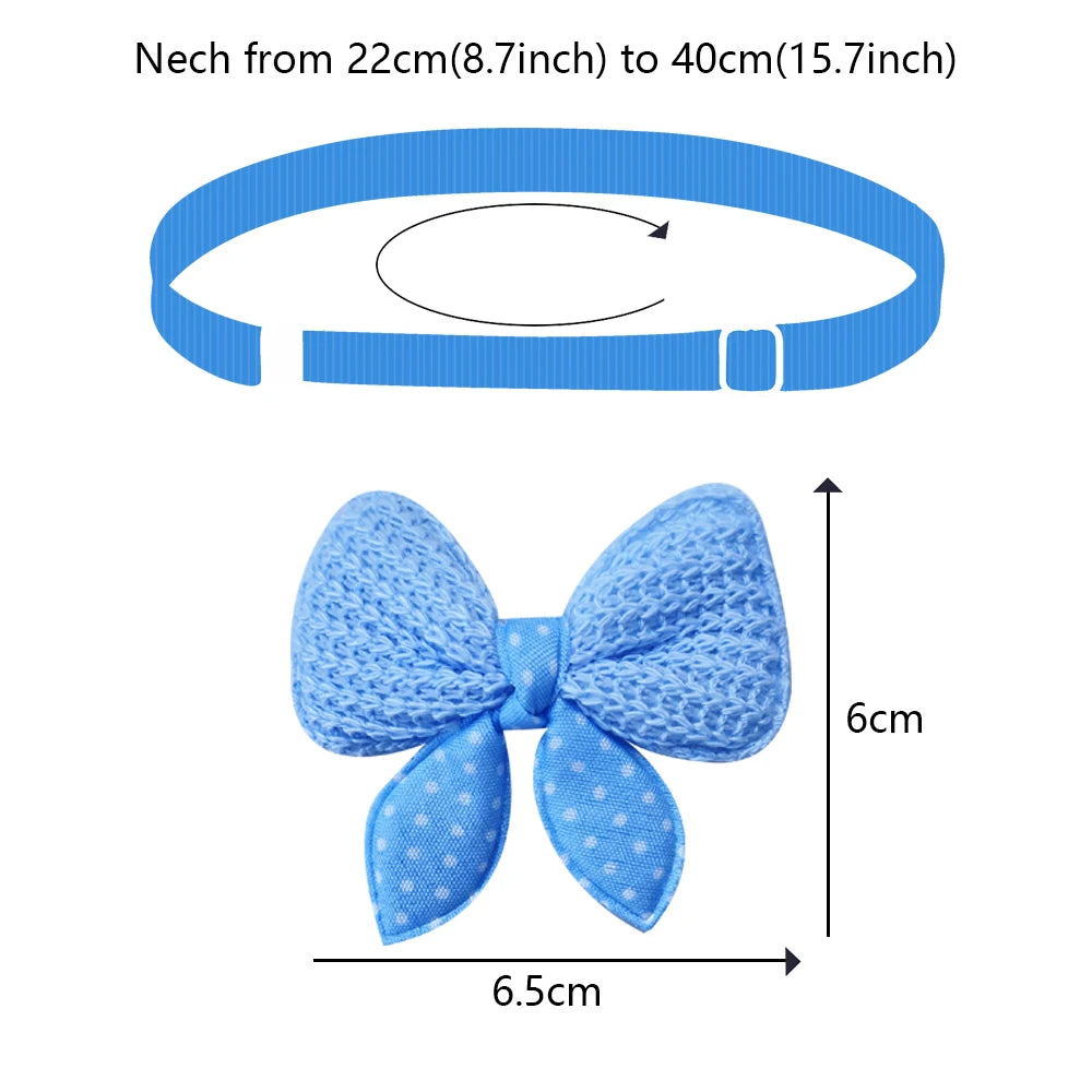 50/100pcs Colorful Pet Dog Cat Bow Tie Pet Products Dog Accessories Cute Bow Tie Dog Pet Cat