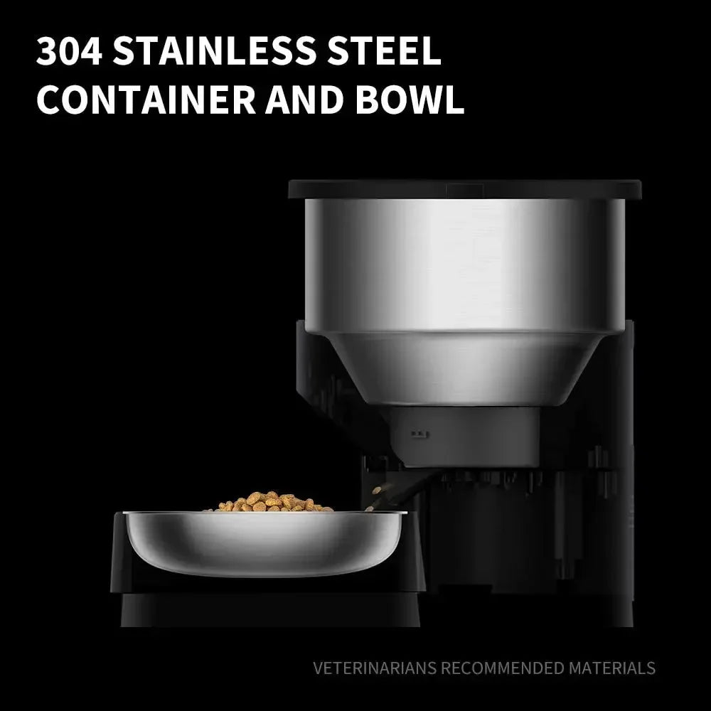 Fresh Element 3 Smart Pet Feeder Auto Pet Food Dispenser with 20s Voice Recorder Smart Cats Dogs