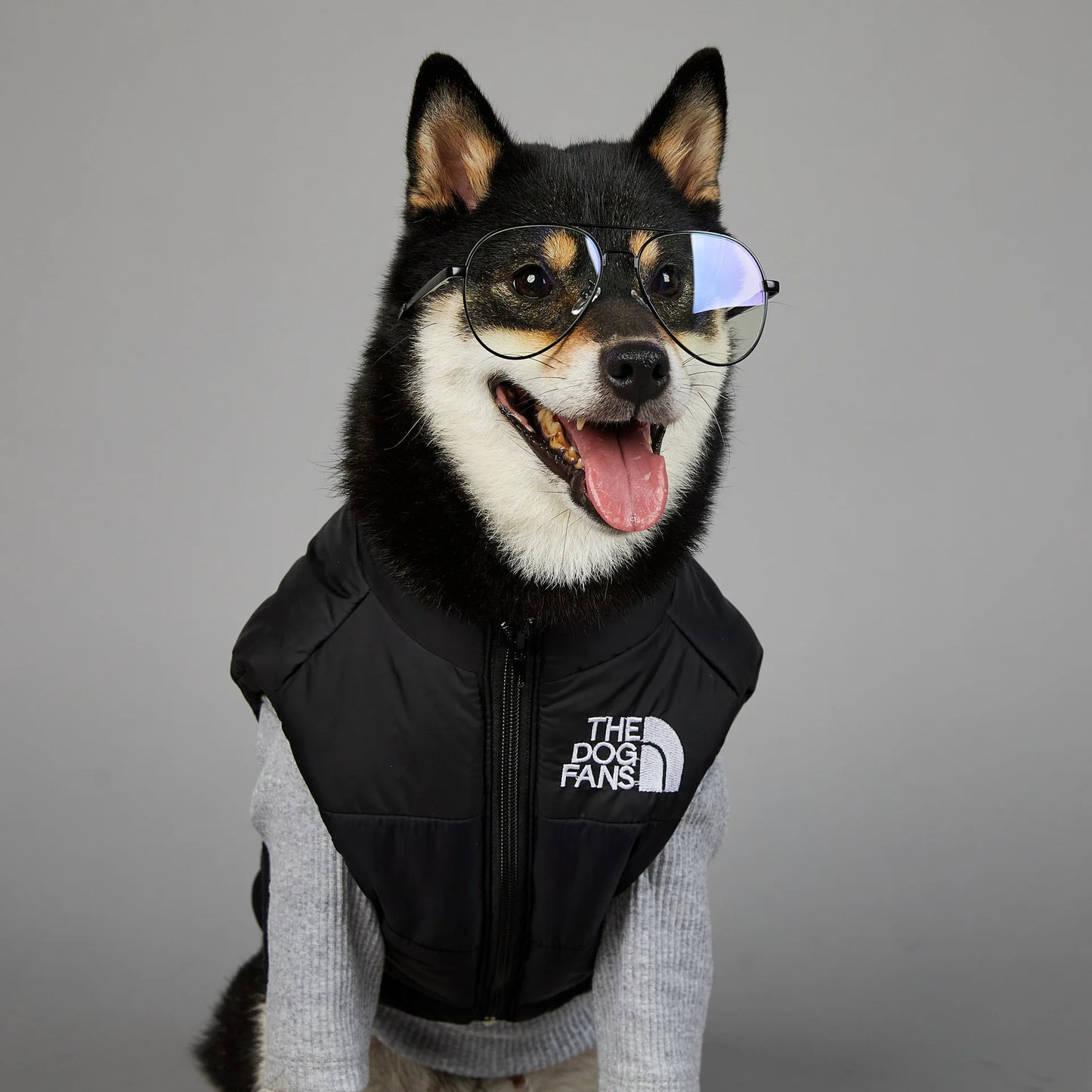 The Dog Face Pet Clothes Dog Polyester Down Jacket Winter Dog Vest Padded Warm And Windproof Dog Jacket Small Medium Pets S-5XL