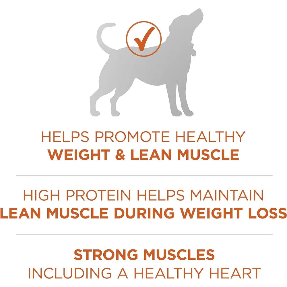 Plus Healthy Weight High-Protein Dog Food Dry Formula - 40 lb. Bag - Whisker and Waggers