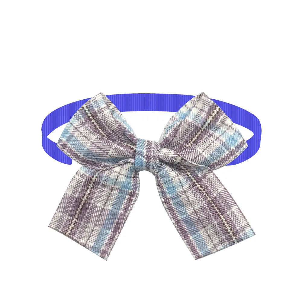 50/100pcs Plaid Dog ties For Mini Small Dog Bowties Adjustable Pets Cat Bow Tie For Small Dogs