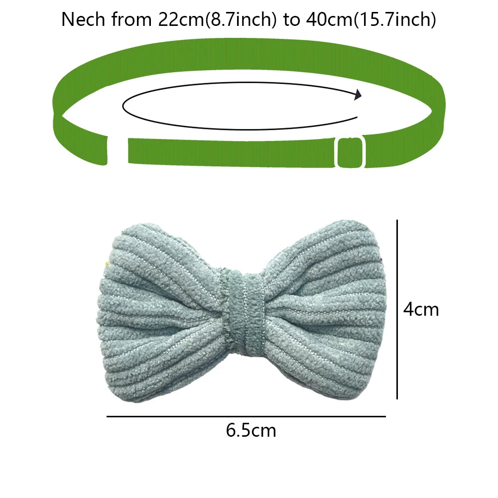 50/100pcs Small Dog Bow Tie For Puppy Dog Collar Adjustable Girl Dog For Cat Collar